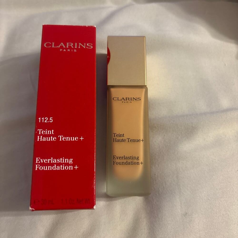 Clarins Paris 112.5 Teint Haute Tenue Everlasting Foundation+